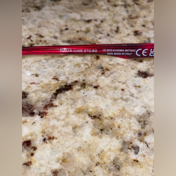 New Maui Jim Sugar Cane Polarized STG-BG MJ-783-13B Lilac Sunset Frame Rose Lens - Picture 10 of 12